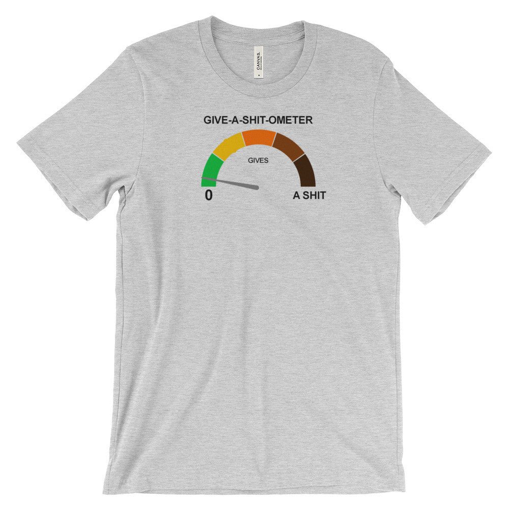 GIVE-A-SHIT-OMETER t-shirt - Image 3