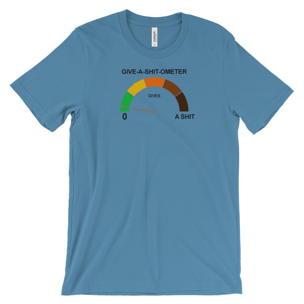 GIVE-A-SHIT-OMETER t-shirt - Image 4